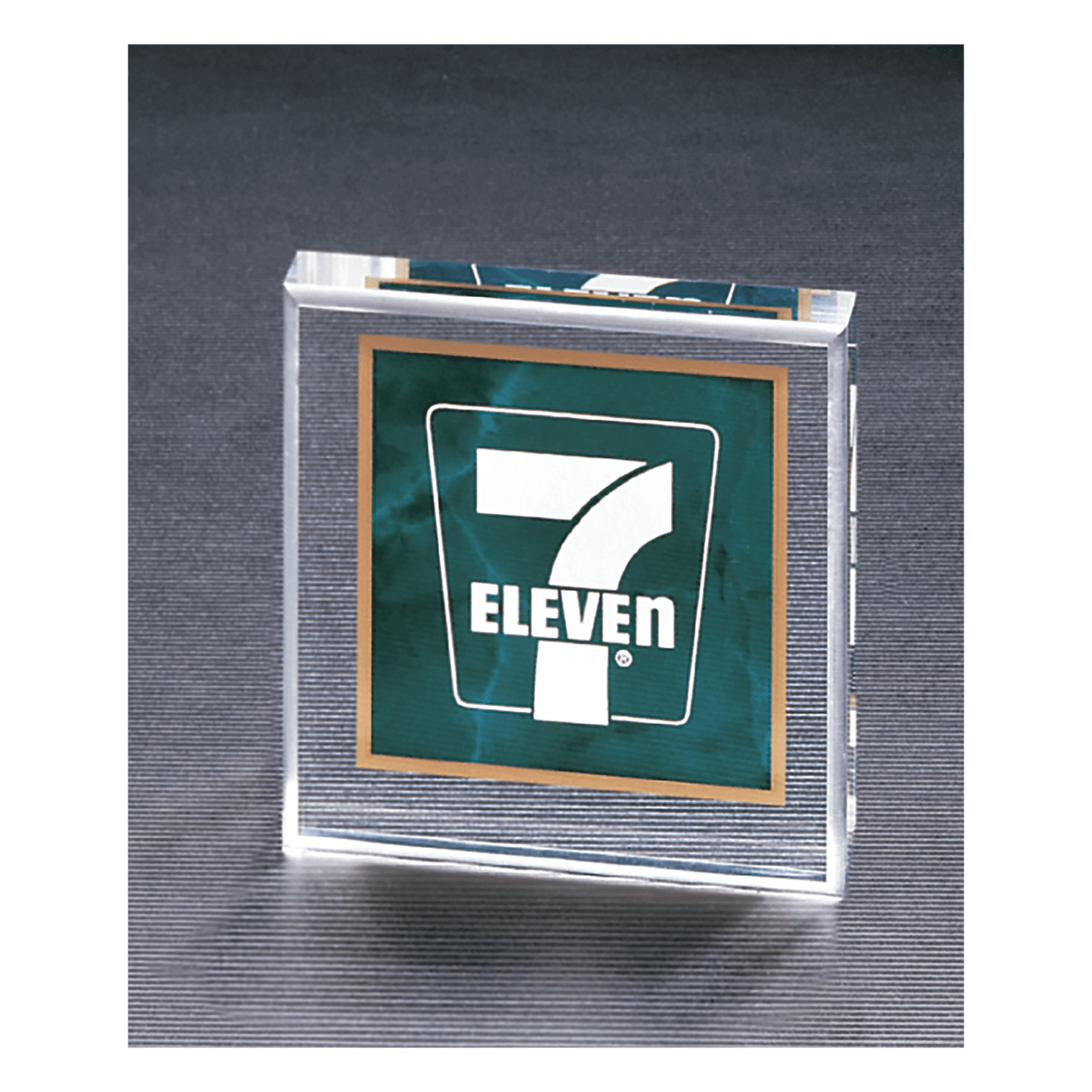 Emerald Marble Design Acrylic Paperweight