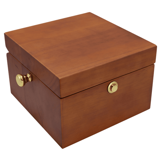 Mahogany Finish Captain's Clock