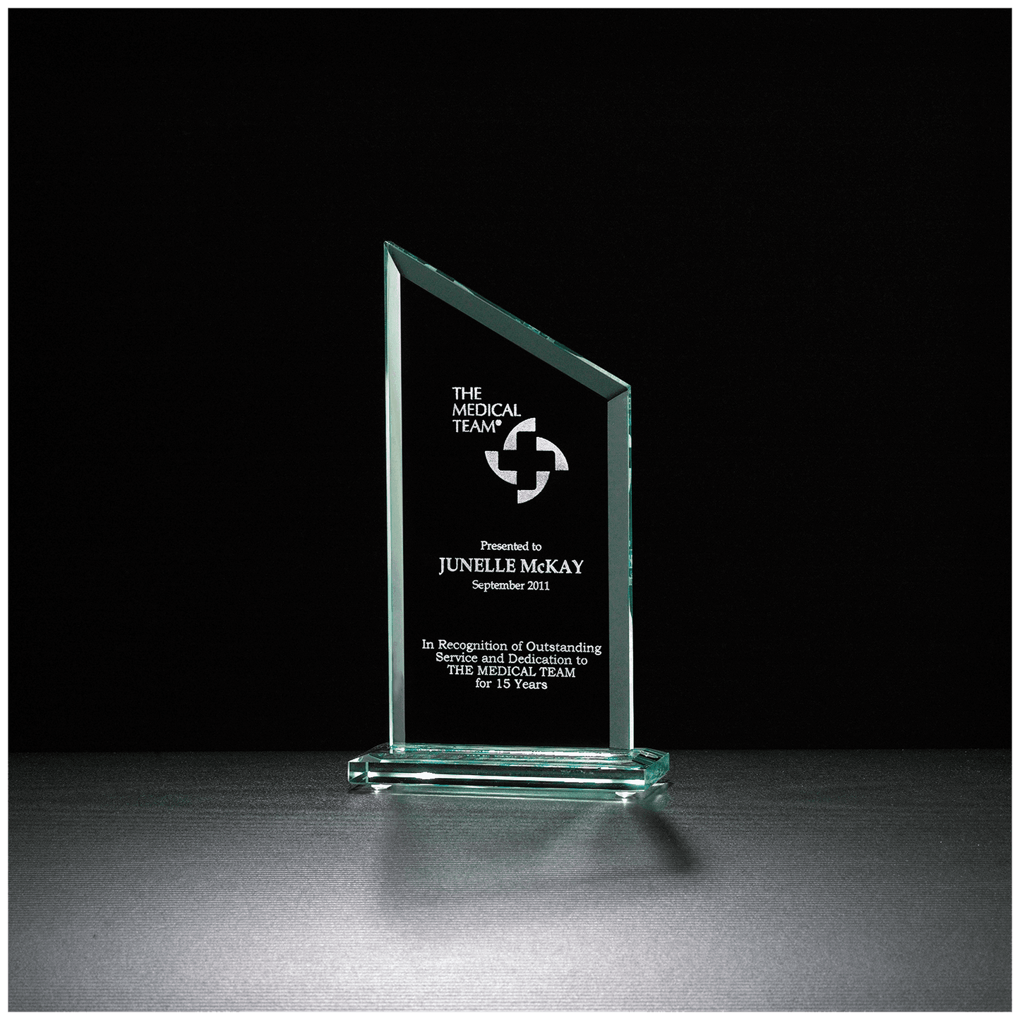 Zenith Series Glass Award