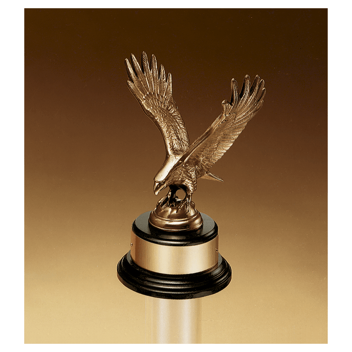 Eagle Trophy on Round Base