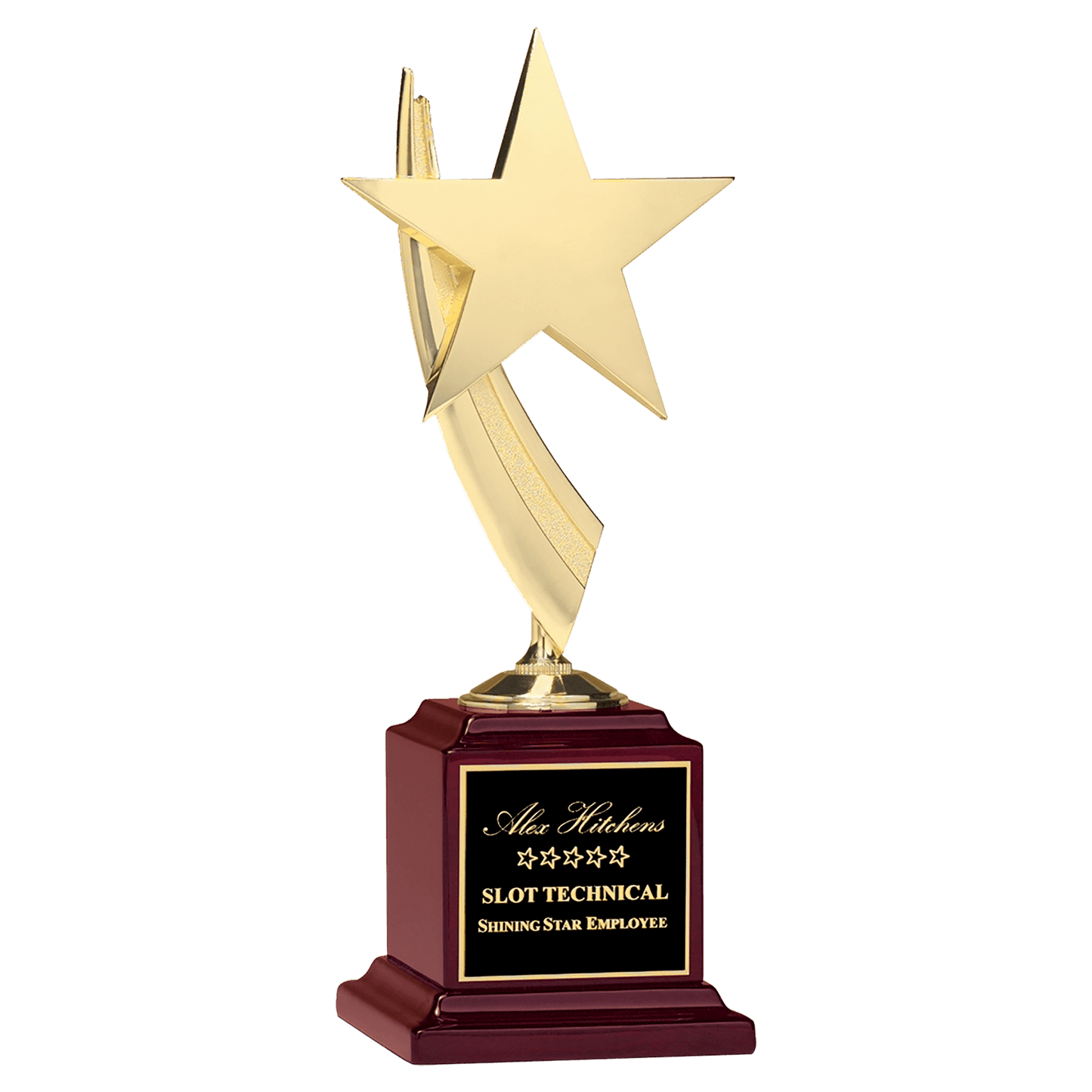 Star Award on Rosewood Base