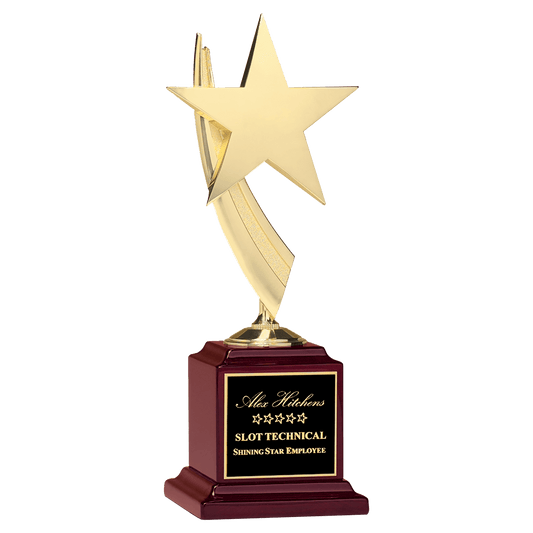 Star Award on Rosewood Base