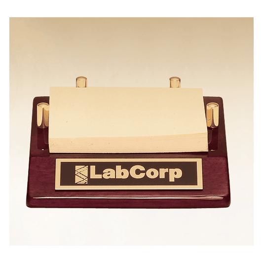 Rosewood Post-It Note Holder