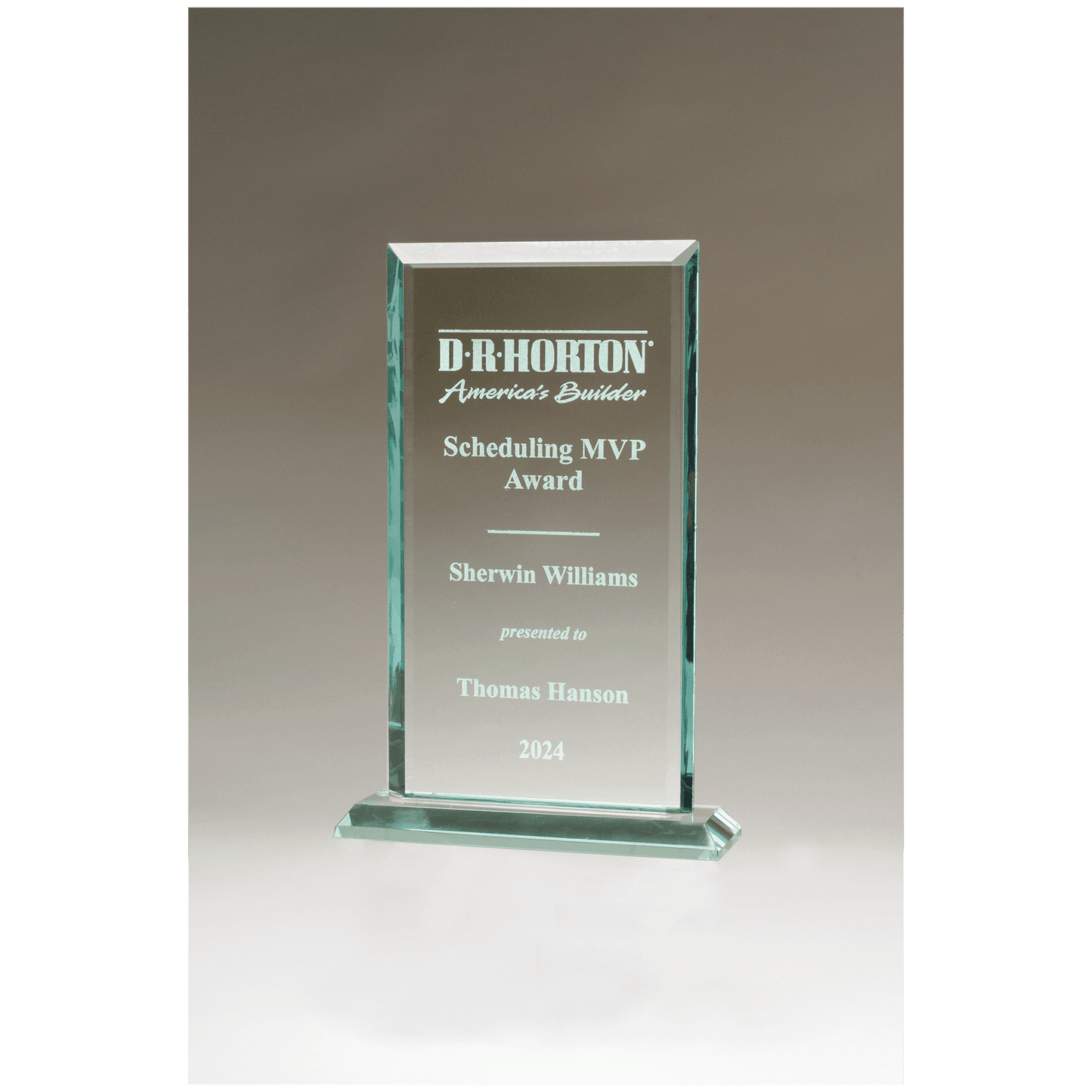 Apex Series Jade Glass Award