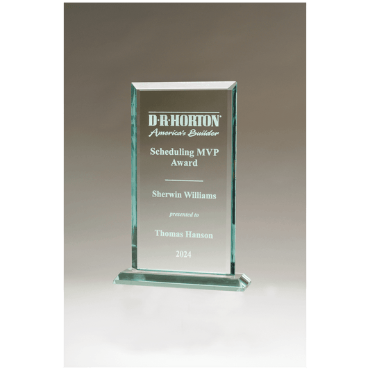 Apex Series Jade Glass Award