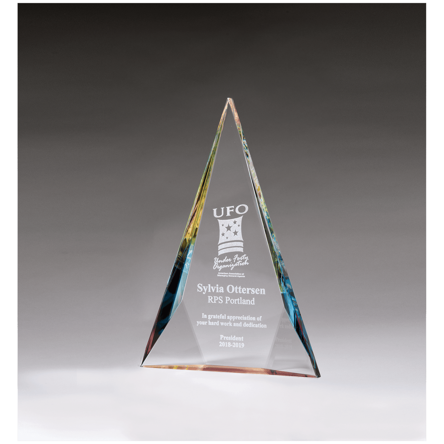 Diamond Series Crystal with Prism Effect