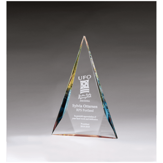 Diamond Series Crystal with Prism Effect